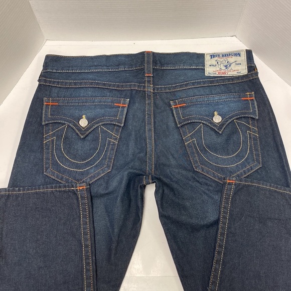 True Religion Mens Skinny Jeans with Flap Pockets 38x34 - Picture 4 of 8